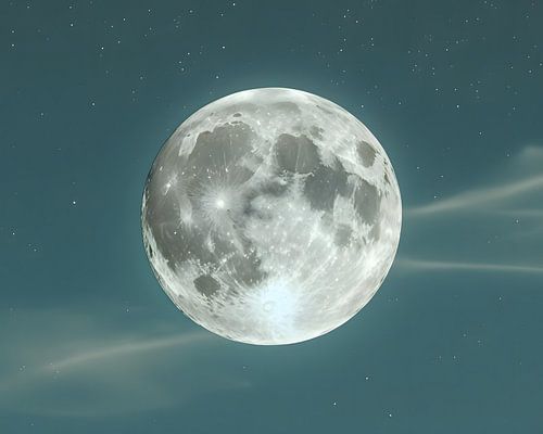 Schoonheid van een volle maan