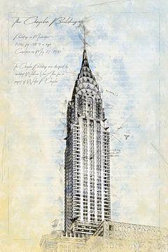 Chrysler Building, New York van Theodor Decker