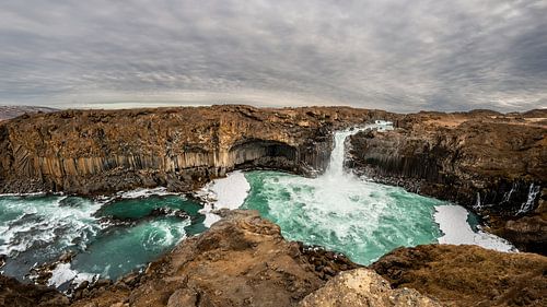 Aldeyjarfoss – Natuurlijke perfectie in panorama