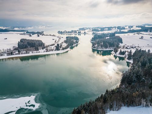 Forggensee in de Allgäu