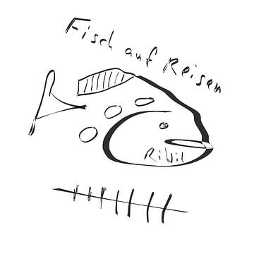 Vissen op Reiden van Rick Wilde