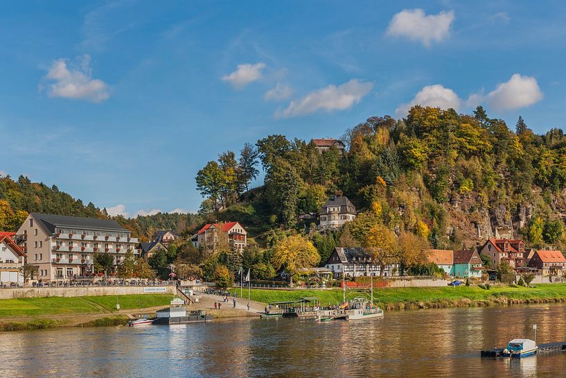 Kurort Rathen, Sachsen van Gunter Kirsch