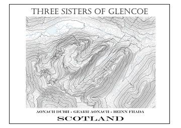 Drei Schwestern aus Glencoe von Theo Fokker