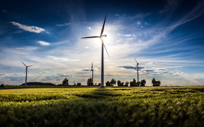 Wind turbines Wind farm by Thomas Procek