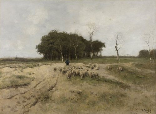 Heide in Laren - Anton Mauve
