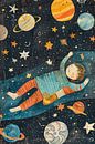 kinderkamer universum van Imperial Art House thumbnail