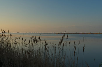 Abendstimmung in Saintes-Maries-de-la-Mer