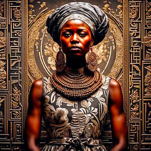 Nina, das afrikanische Mädchen ( 1 )