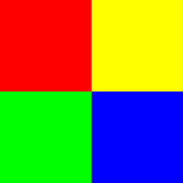 Permutation des couleurs | ID=05 | V=0 | P #02 | RYBG par Gerhard Haberern