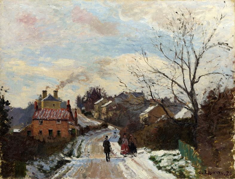 Fox Hill, Upper Norwood, Camille Pissarro by Masterful Masters