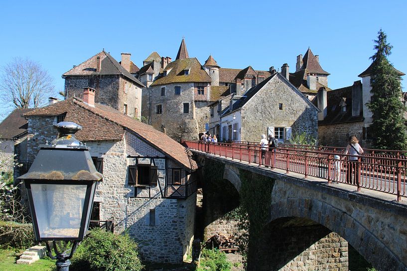 Dorf mit mittelalterlichem Charakter in Martel, Departement Lot von rémi collot