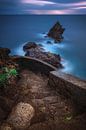 Madeira Santa Cruz Küste zum Sonnenaufgang von Jean Claude Castor Miniaturansicht