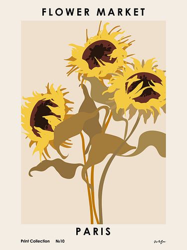 Blumenmarkt. Paris von NKTN