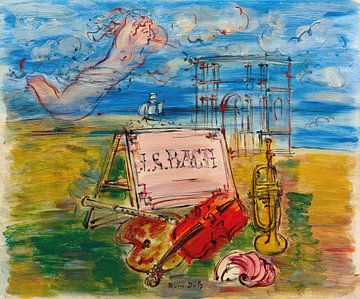 Raoul Dufy - Homage to Bach (1946) by Peter Balan