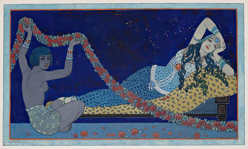 George Barber - Cleopatra (1912) van Peter Balan