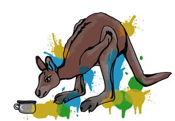 Ochtend kangoeroe van Antiope33