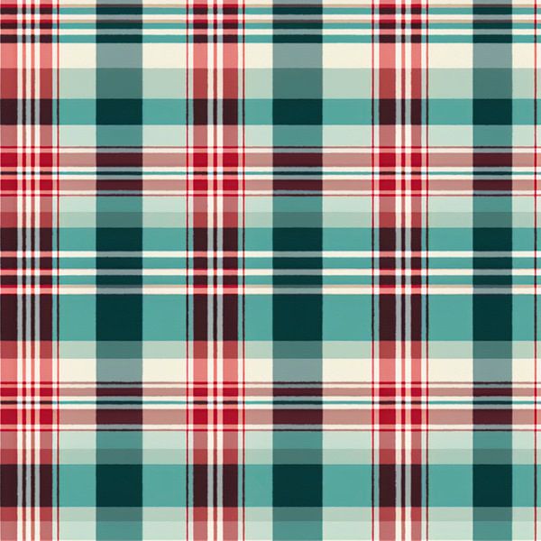 Vintage Plaid # VI by Whale & Sons