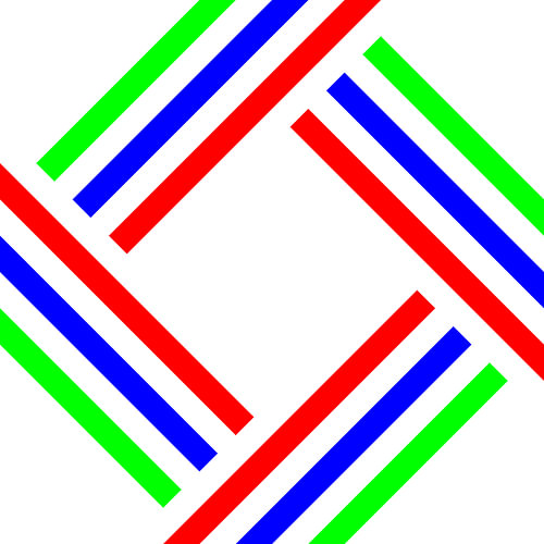 No Crossing | CutOut | N=3 | Color=3 | Permutatie 2 van 6