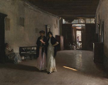 Venetiaans interieur, John Singer Sargent