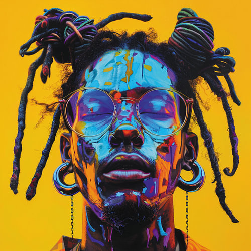 Dreads in a knot