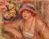 Anlehnende Frau, Renoir (1918) von Atelier Liesjes Miniaturansicht