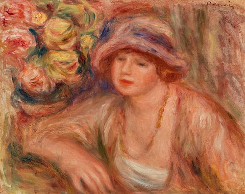 Leunende vrouw, Renoir (1918)