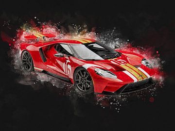 Ford GT Alan Mann Heritage Edition sur Pictura Designs