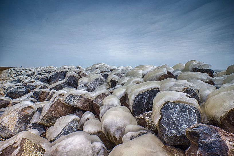 winter aan de dijk par Robin Smit