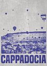 Cappadocia hot-air balloon by DEN Vector thumbnail