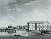 A. Lutz, Ansicht des Landes Zeemagazijn in Amsterdam, 1825 von Atelier Liesjes Miniaturansicht