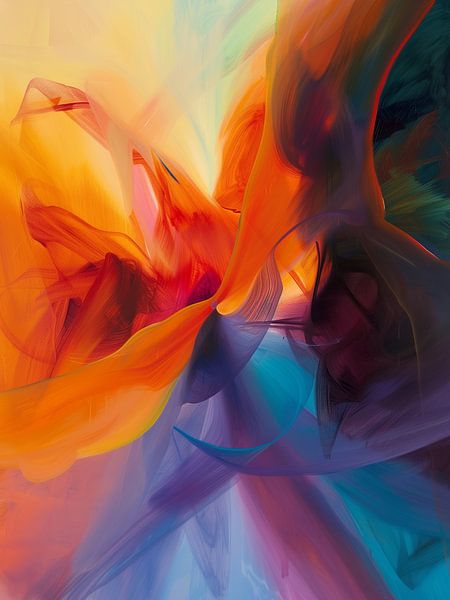 Colour explosion by artefacti