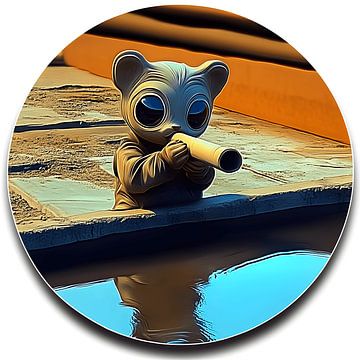 De waakzame ontdekkingsreiziger van Vythryd Arts