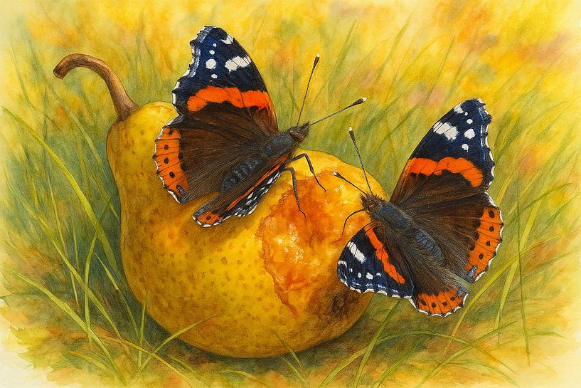 Butterfly, Atalanta. by Bert Quaedvlieg