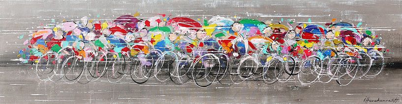 cyclistes par Atelier Paint-Ing