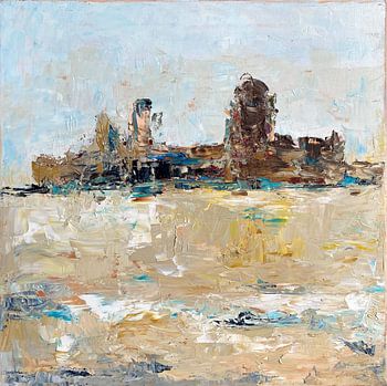 Skyline on the beach