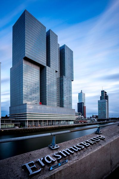 De Rotterdam met extreem lange sluitertijd van Prachtig Rotterdam