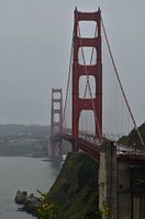 Golden Gate in the rain
