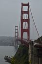 Golden Gate in the rain by Andreas Muth-Hegener thumbnail
