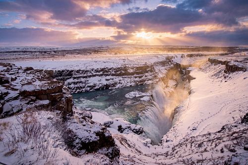 Gullfoss Waterfall / Iceland