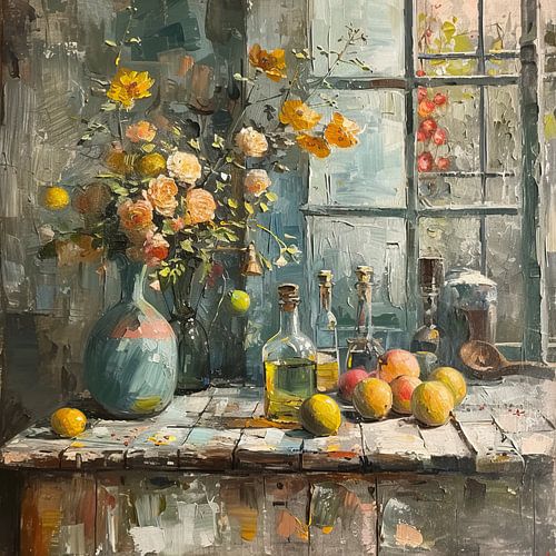 Light Through Time-Worn Panes by Art Whims