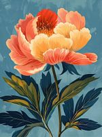 Pioen Canvas Print
