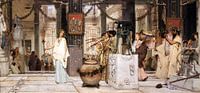 Das Fest der Weinlese – Lawrence Alma-Tadema von 1000 Schilderijen Miniaturansicht