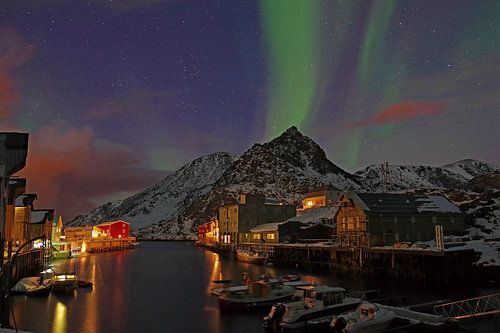 Northern Lights in Nyksund