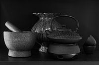 Still life in black