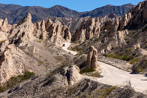 Berglandschap tussen Cachi en Cafayate