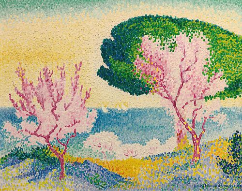 Henri-Edmond Cross - Pink Spring (1908)