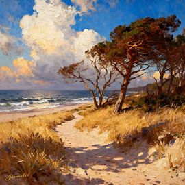 Coastal Whispers 4 by Johannas Art Creations