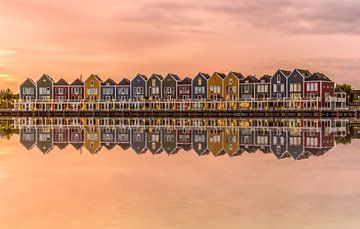 Farbige Häuser (Holland) von William Linders