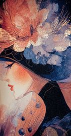 Woman with Flowers | Dreamy Woman with Flowers by Zen and More