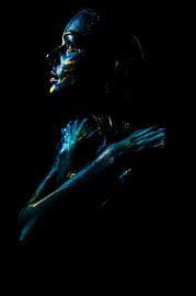 Kunstvoll bemalte Person von Atelier Liesjes